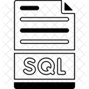 Structured Query Language Data File File File Type Icon