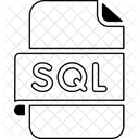 Structured Query Language Data File File File Type Icon