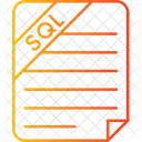 Structured Query Language Data File File File Type Icon