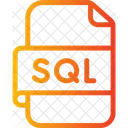 Structured Query Language Data File Icon