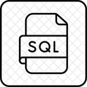 Structured Query Language Data File File File Type Icon