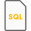 Structured Query Language Data File Icon