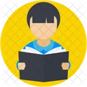 Reader Student Pupil Icon