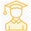 Student Success Duotone Line Icon Icon