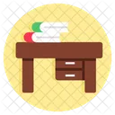 Study Desk Study Table Study Corner Icon