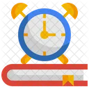 Clock Study Book Icon