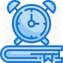 Clock Study Book Icon