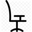 Stuhl Mesh Buro Symbol