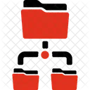 Subfolder Folders Network Symbol