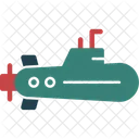 Submarine Underwater Vessel Marine Submersible Icon