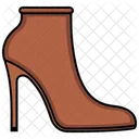 Footwear Icon Flat Style Symbol