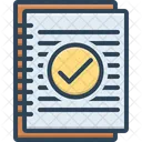 Summary Resume Application Icon