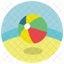 Summer Beach Ball Icon