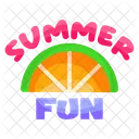 Summer Fun Summer Time Summer Joy Icon