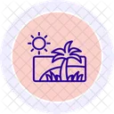 Summer Color Circle Icon Icon