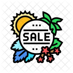 Summer Sale  Icon