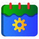 Calendar Date Summer Icon