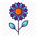 Sun Flower Plant Icon