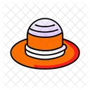 Sun Hat Summer Vacation Icon