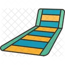 Sunbathing Mat Resting Icon