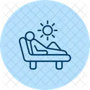 Sunbathing Pentaglow Icon