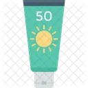 Sun Oil Sunscreen Icon