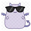 Sunglasses Smile Happy Icon