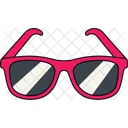 Sunglasses Red Protect Icon