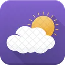 Sunrise Sunshine Cloud Icon