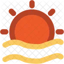 Sunrise Sunshine Ocean Icon