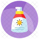 Sunblock Sunscreen Lotion Icon