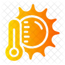 Superaquecimento Utensilios De Calor Termometro Ícone