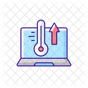 Aquecimento Superaquecimento Temperatura Ícone