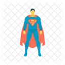 Superman Super Hero Man Icon