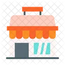 Supermarket Store Shop Icon