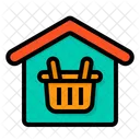 Stocks Storage Basket Icon