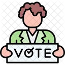 Supporter Politics Vote Icon