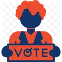 Supporter Politics Vote Icon