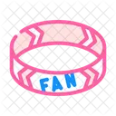 Supporter Bracelet Fan Bracelet Scarf Icon