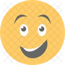 Surprised Smirking Face Icon