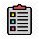 Survey Tasklist Clipboard Icon