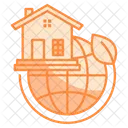 Greenhouse Eco Home Ecology House Icon