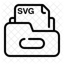 Svg Files And Folders File Format Icon
