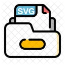 Svg Files And Folders File Format Icon