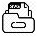 Svg Files And Folders File Format Icon