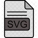 Svg File Format Icon