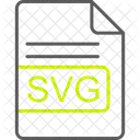 Svg File Format Icon