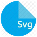 Svg File Format Icon