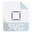 Svg File Extension File Format Icon