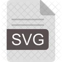 Svg File Format Icon